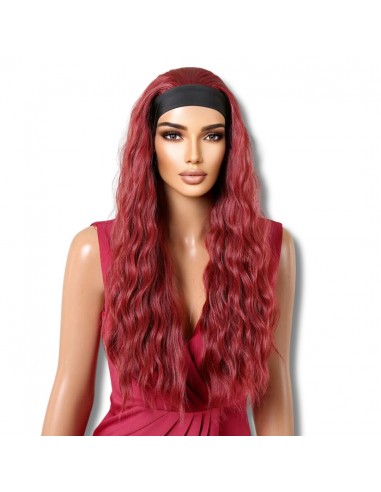 Perruque Rouge avec Bandeau 50-70% off 