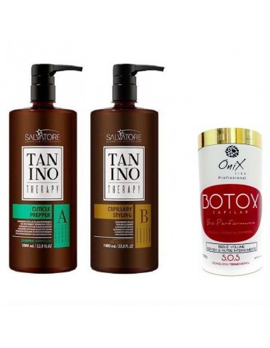 Lissage Au Tanin Tanino Therapy & Onix Liss Paris Déstockage Promo