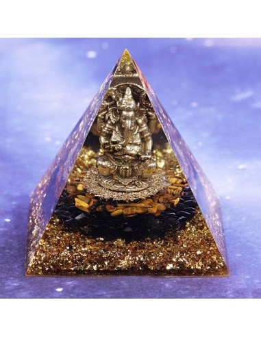 Ganesh Pyramide Orgonit 10 cm - Der Beschützer outlet