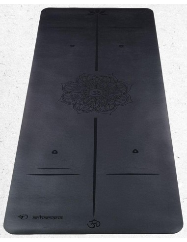 Pro Yogamatte - Latex & Kunstleder - Dicke 5 mm - Mandala Om destockage