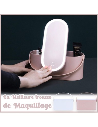 MAQUI™ : Trousse De Rangement Maquillage Avec Miroir LED vente chaude votre 